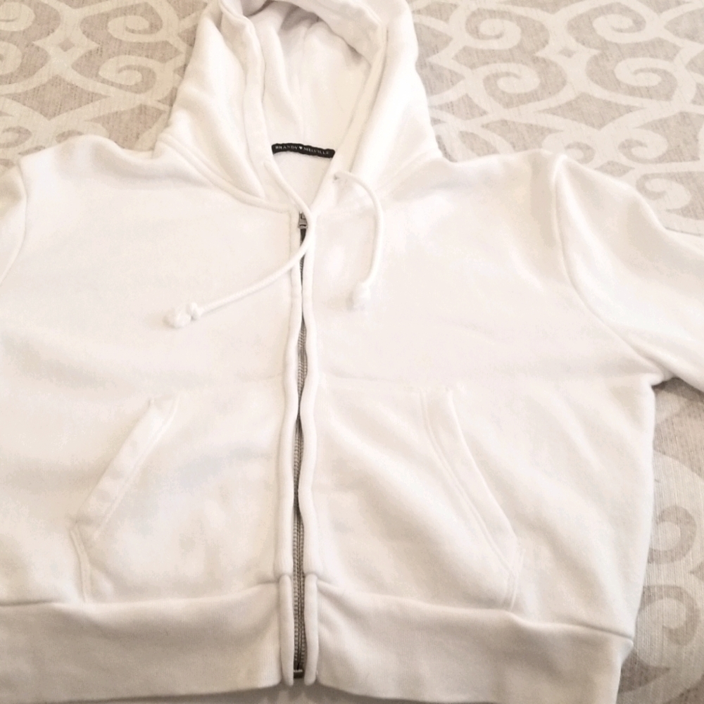 Brandy Melville Zipper Sweatshirt
